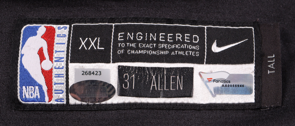 Jarrett Allen Game-Used Brooklyn Nets Warm-Up Jacket (Steiner & Fanatics)