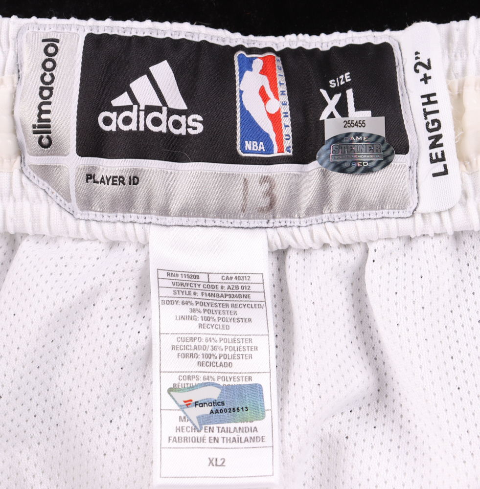 Quincy Acy Game-Used Brooklyn Nets Shorts (Steiner & Fanatics)