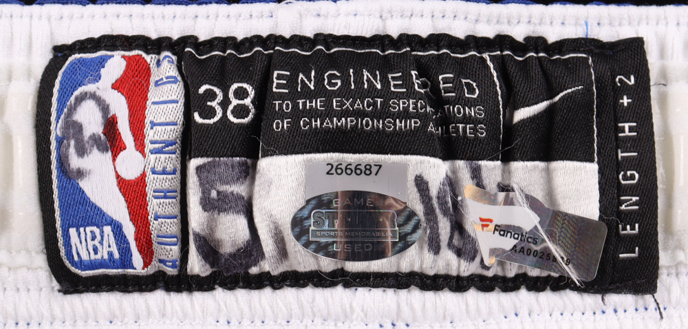 Dennis Smith Jr. Game-Used New York Knicks 