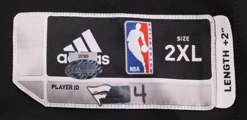 Luis Scola Game-Used Brooklyn Nets Warm-Up Jacket (Steiner & Fanatics)