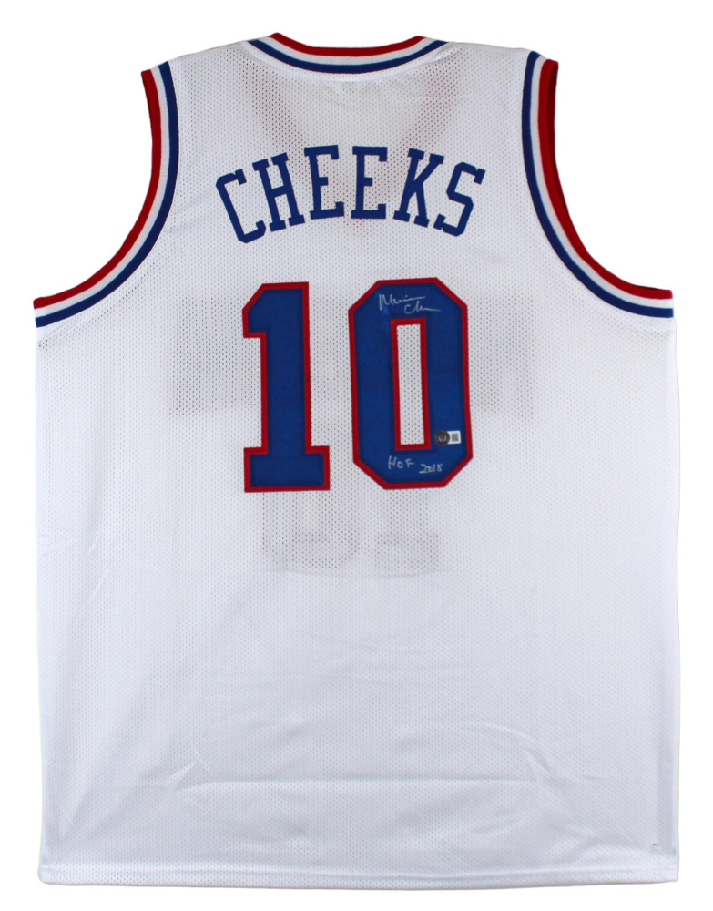 Bobby Jones Signed Philadelphia 76ers Jersey Inscribed 
