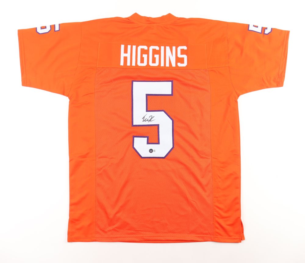 Tee Higgins Signed Clemson Tigers Jersey (Beckett)