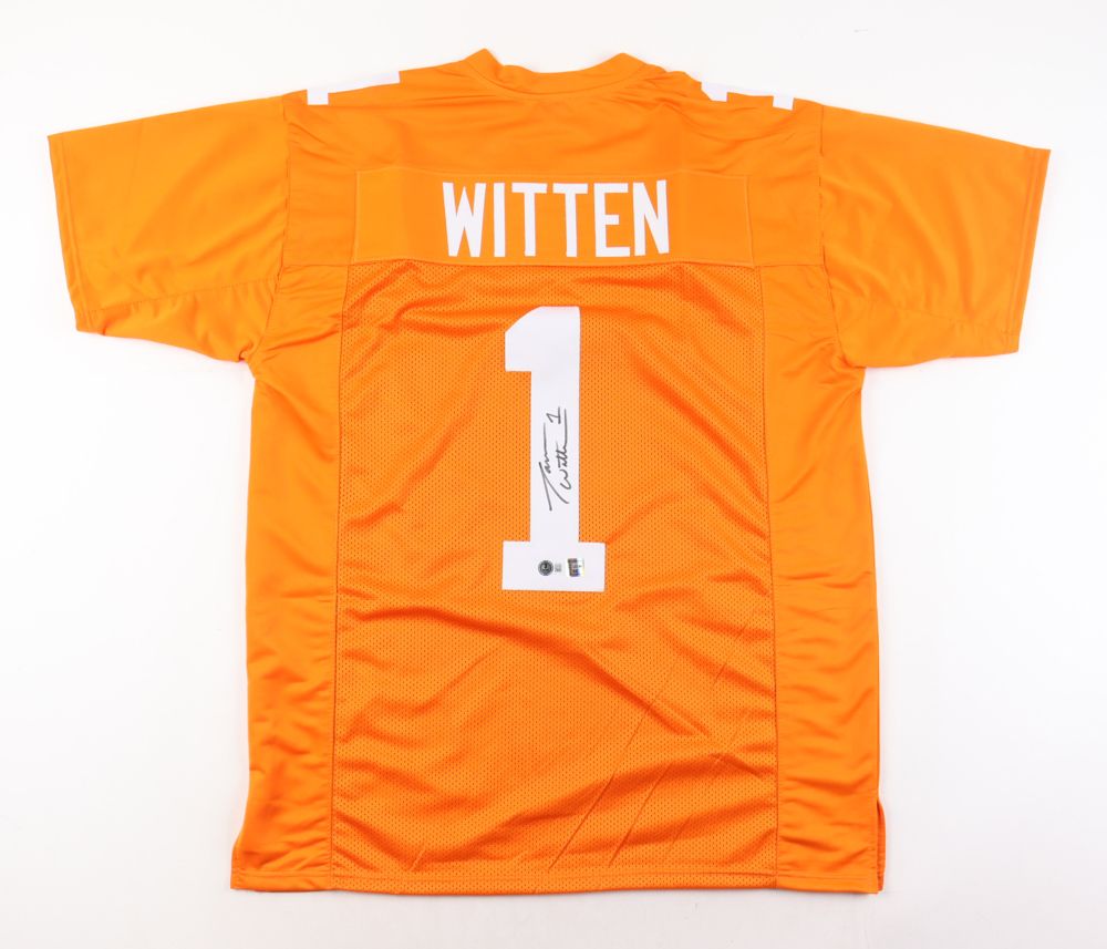 Jason Witten Signed Tennessee Vols Jersey (Beckett & Witten)