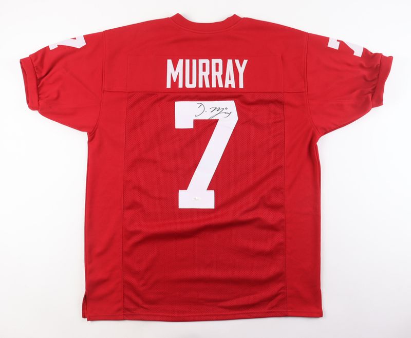 DeMarco Murray Signed Oklahoma Sooners Jersey (JSA)