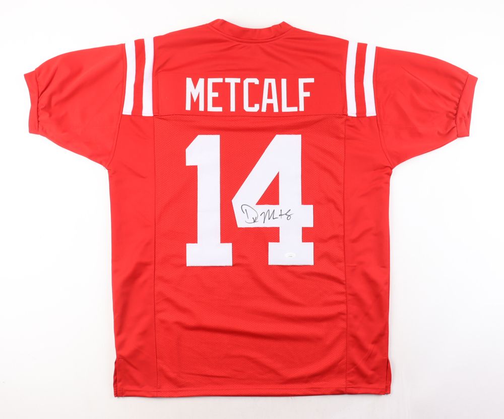 DK Metcalf Signed Ole Miss Rebels Jersey (JSA)