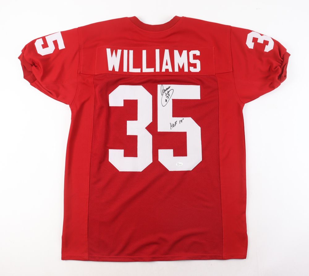 Aeneas Williams Signed St Louis Cardinals Jersey Inscribed "HOF 14" (JSA)
