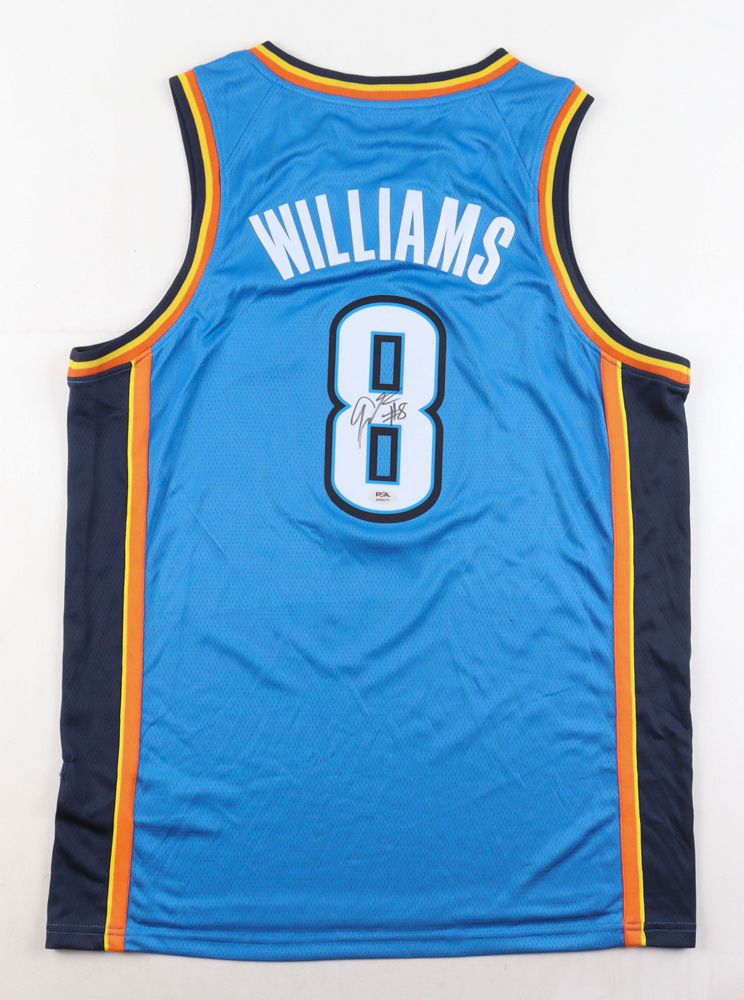 Jalen Williams Signed Oklahoma City Thunder Jersey (PSA)