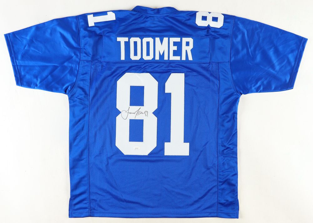 Amani Toomer Signed New York Giants Jersey (JSA)