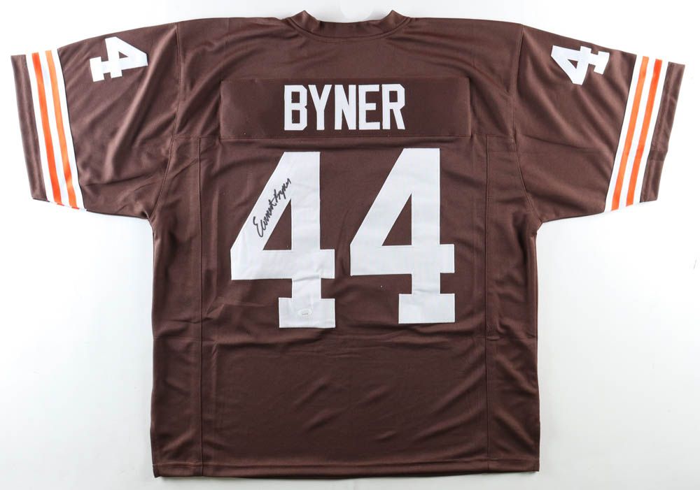 Earnest Byner Signed Cleveland Browns Jersey (JSA)