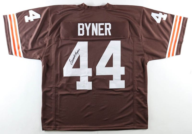 Earnest Byner Signed Cleveland Browns Jersey (JSA)