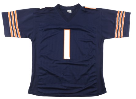 Justin Fields Signed Chicago Bears Jersey (Beckett)