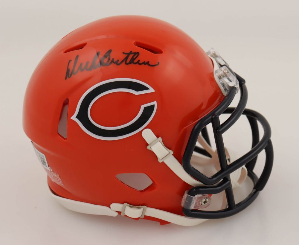 Dick Butkus Signed Chicago Bears Speed Mini Helmet (Beckett)