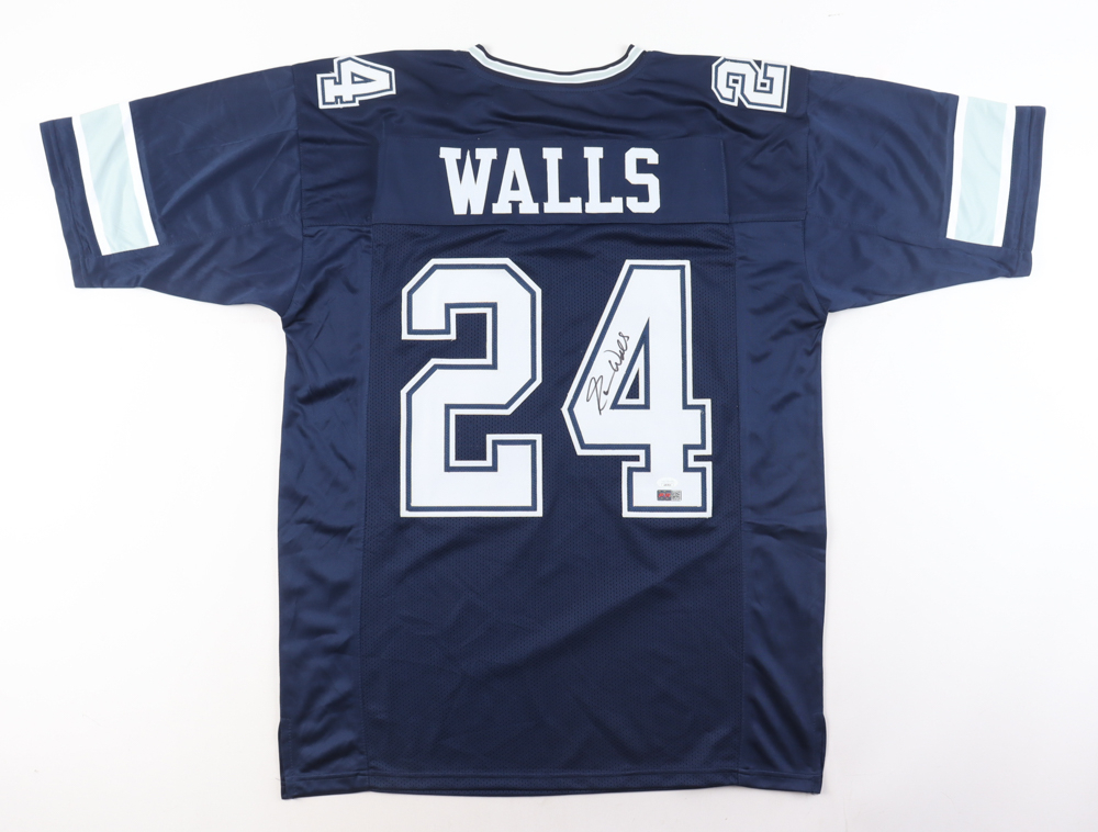 Everson Walls Signed Dallas Cowboys Flash Alternate Speed Mini Helmet (JSA & Players Ink), Signed Dallas Cowboys Jersey (JSA), & Signed Cowboys 8x10 Photo (JSA)