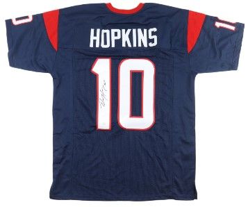 Andre Johnson Signed Houston Texans Jersey (Beckett)