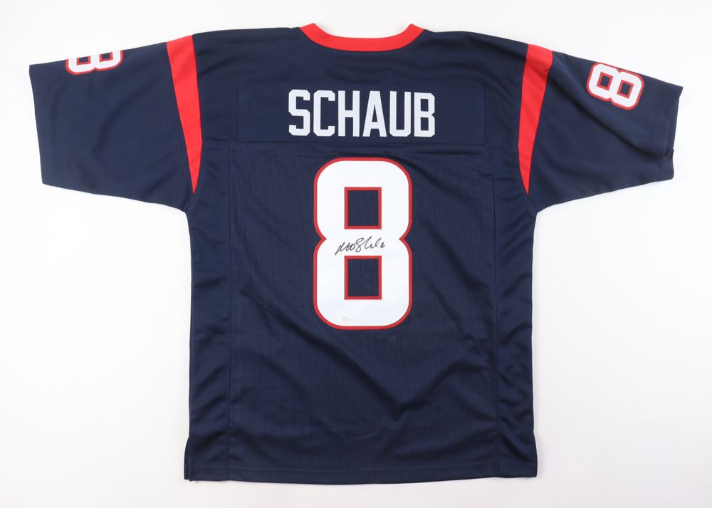 Matt Schaub Signed Houston Texans Jersey (JSA)