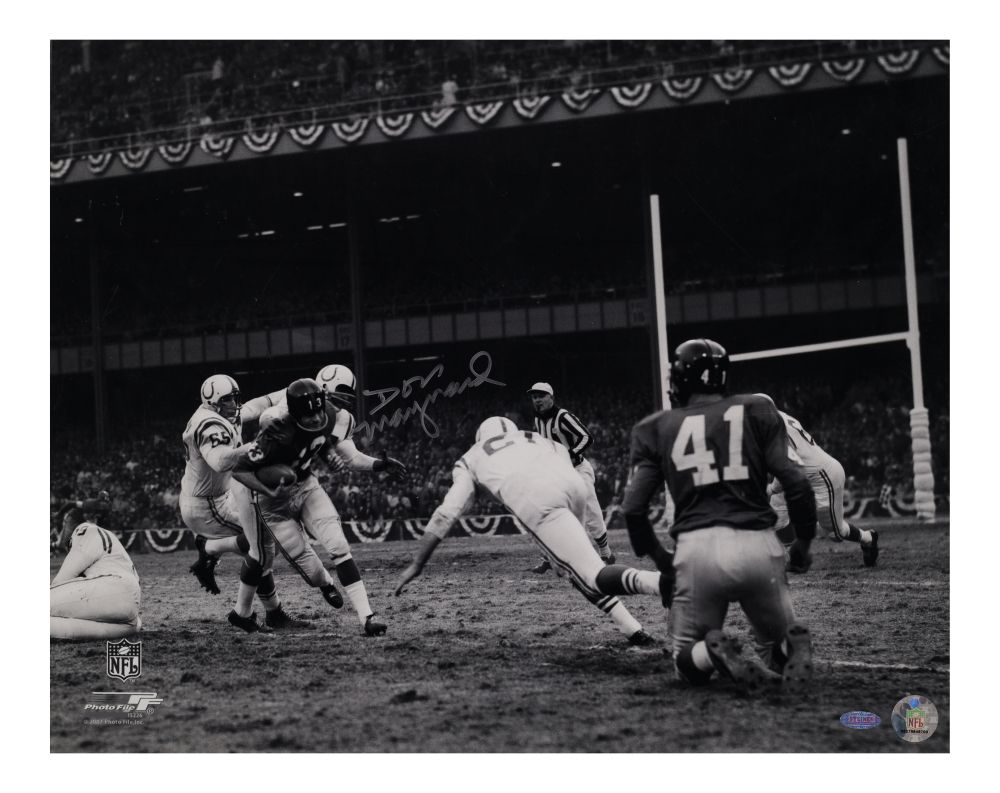 Don Maynard Signed New York Giants 16x20 Photo (Steiner)