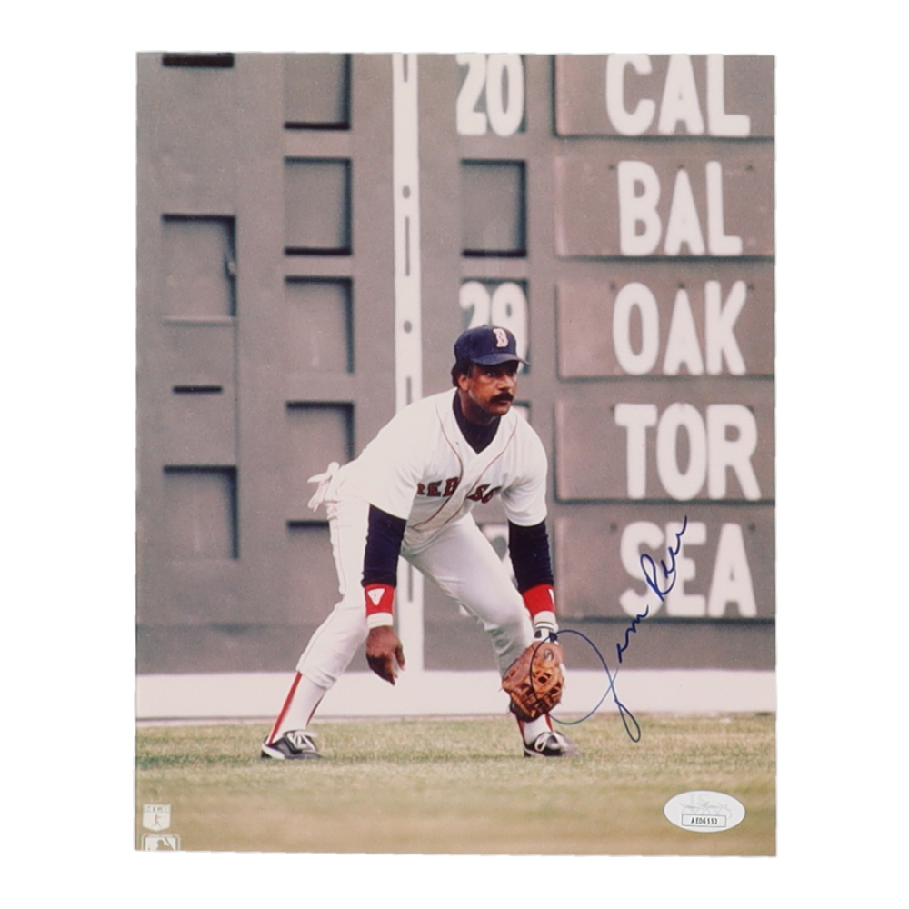 Jim Rice Signed Boston Red Sox Jersey (JSA) & Jim Rice Signed Boston Red Sox 8x10 Photo (JSA)