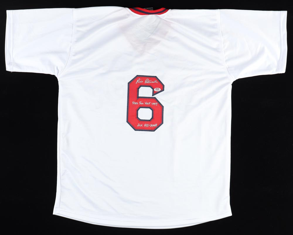 Rico Petrocelli Signed Boston Red Sox Jersey Inscribed 