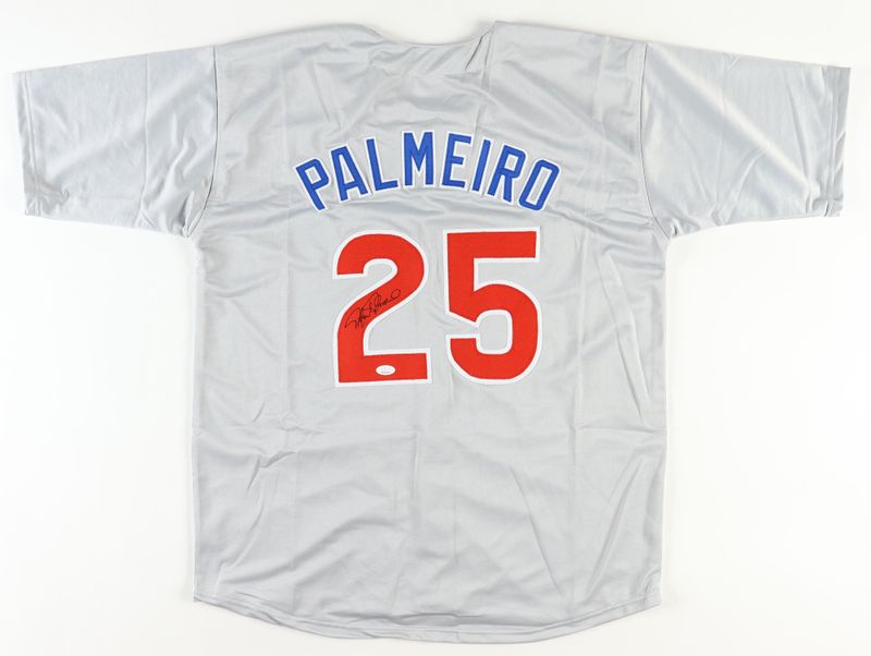 Rafael Palmeiro Signed Chicago Cubs Jersey (JSA)