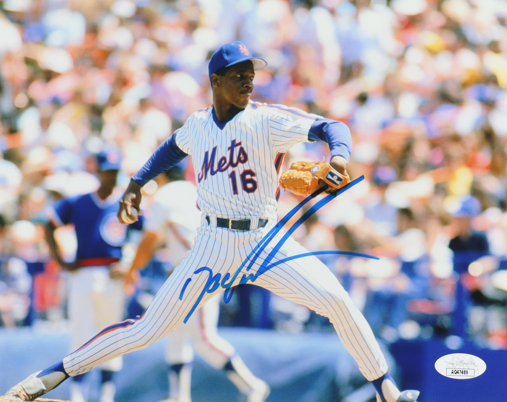 Doc Gooden Signed New York Mets Jersey (Beckett & Prova) & Dwight