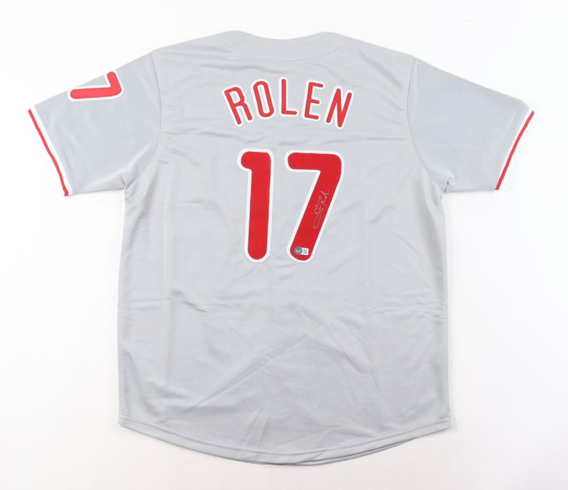 Scott Rolen Signed Philadelphia Phillies Jersey (Beckett)