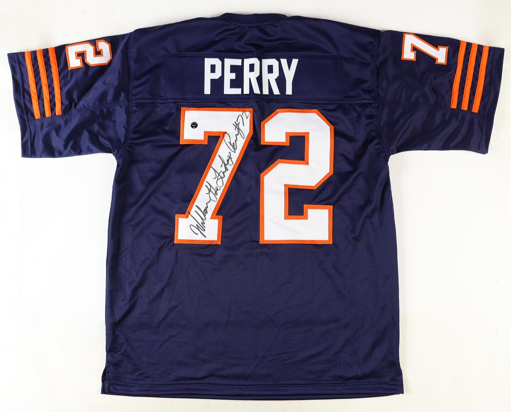 William Perry Signed Chicago Bears Jersey Inscribed