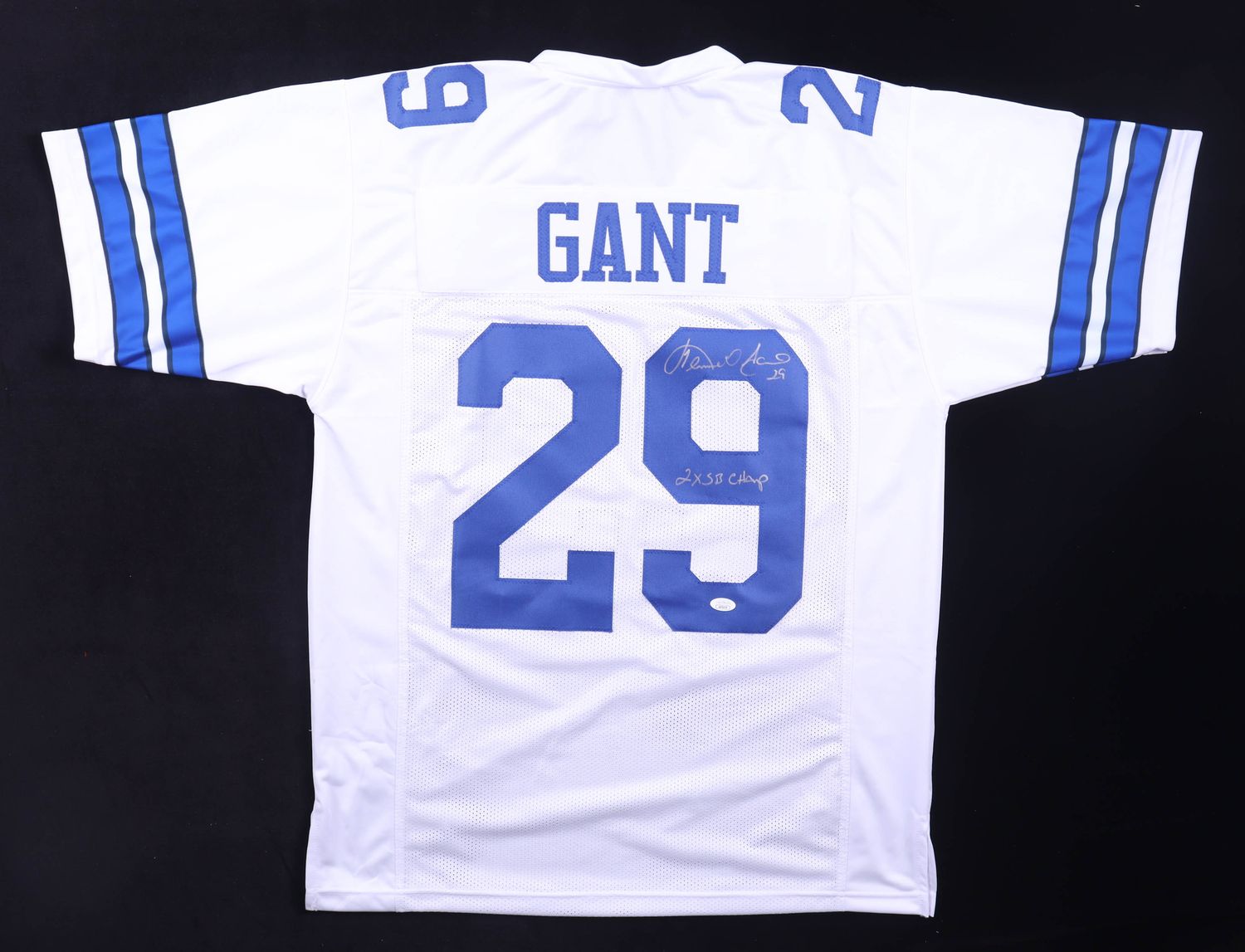 Kenneth Gant Signed Dallas Cowboys Jersey Inscribed "2x SB Champ" (JSA)