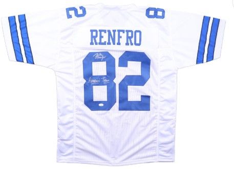 Mike Renfro Signed Dallas Cowboys Jersey Inscribed "America's Team" (JSA)