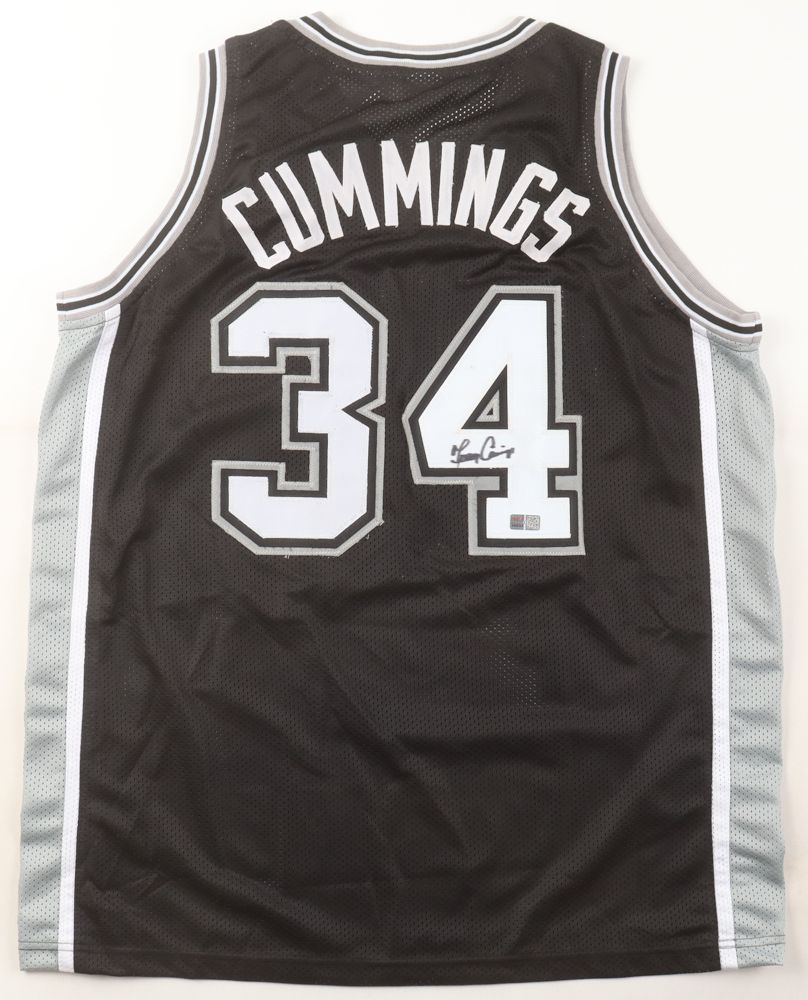 Terry Cummings Signed San Antonio Spurs Jersey (TriStar) & Terry Cummings Signed Milwaukee Bucks Jersey (Beckett)