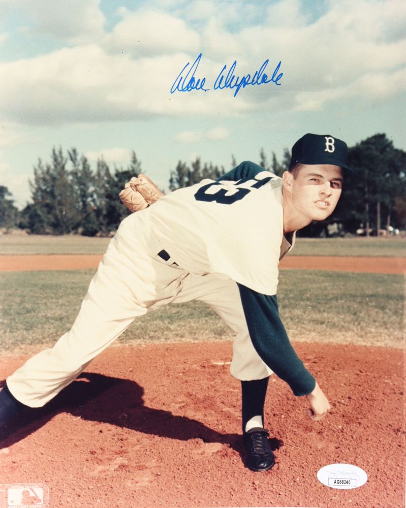 Don Drysdale Signed Brooklyn Dodgers 8x10 Photo (JSA)