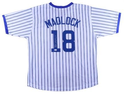 Bill Madlock Signed Chicago Cubs Jersey (JSA)