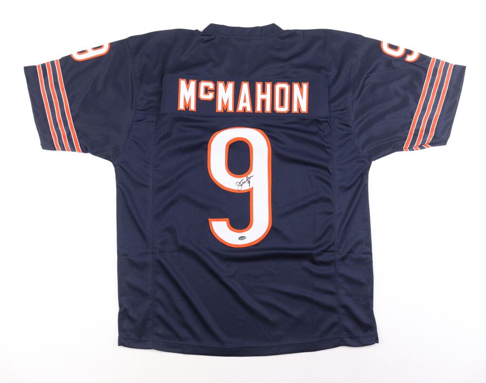 Jim McMahon Signed Chicago Bears Jersey (Schwartz)