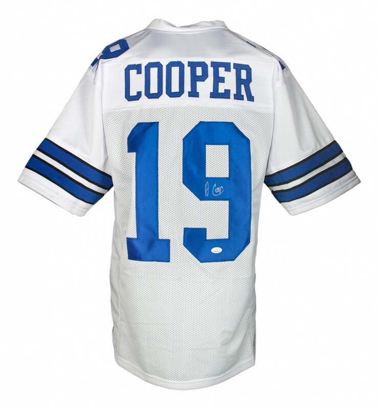 Amari Cooper Signed Dallas Cowboys Jersey (JSA) Amari Cooper Signed Dallas Cowboys Jersey (JSA)