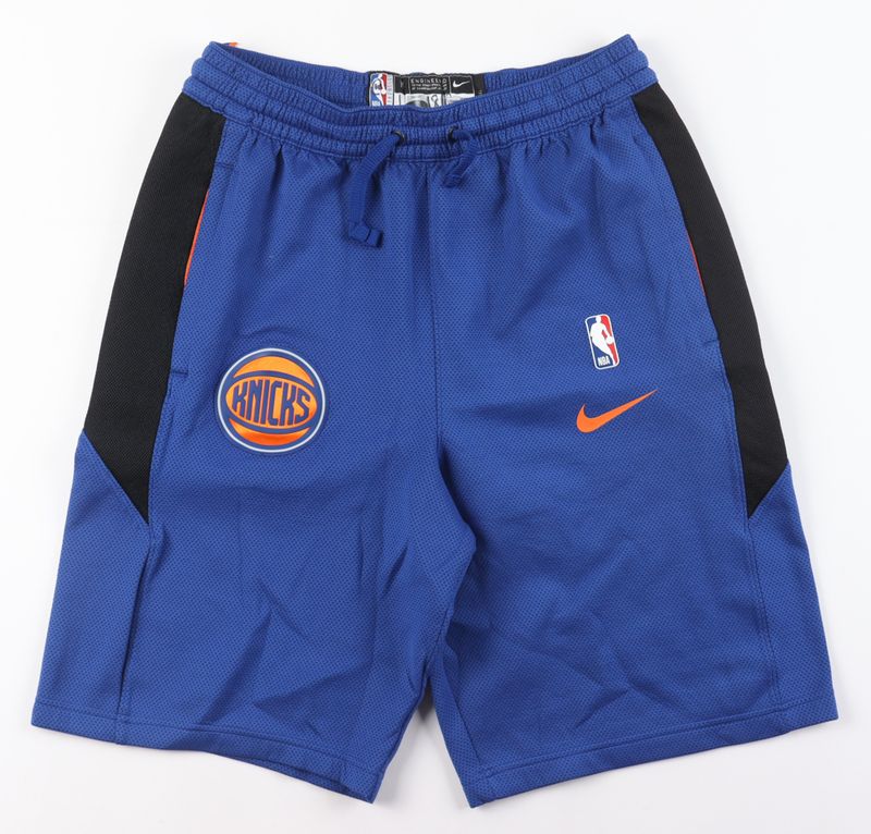 Emmanuel Mudiay Game-Used New York Knicks Pre-Game Shorts (Steiner & Fanatics) Emmanuel Mudiay Game-Used New York Knicks Pre-Game Shorts (Steiner & Fanatics)