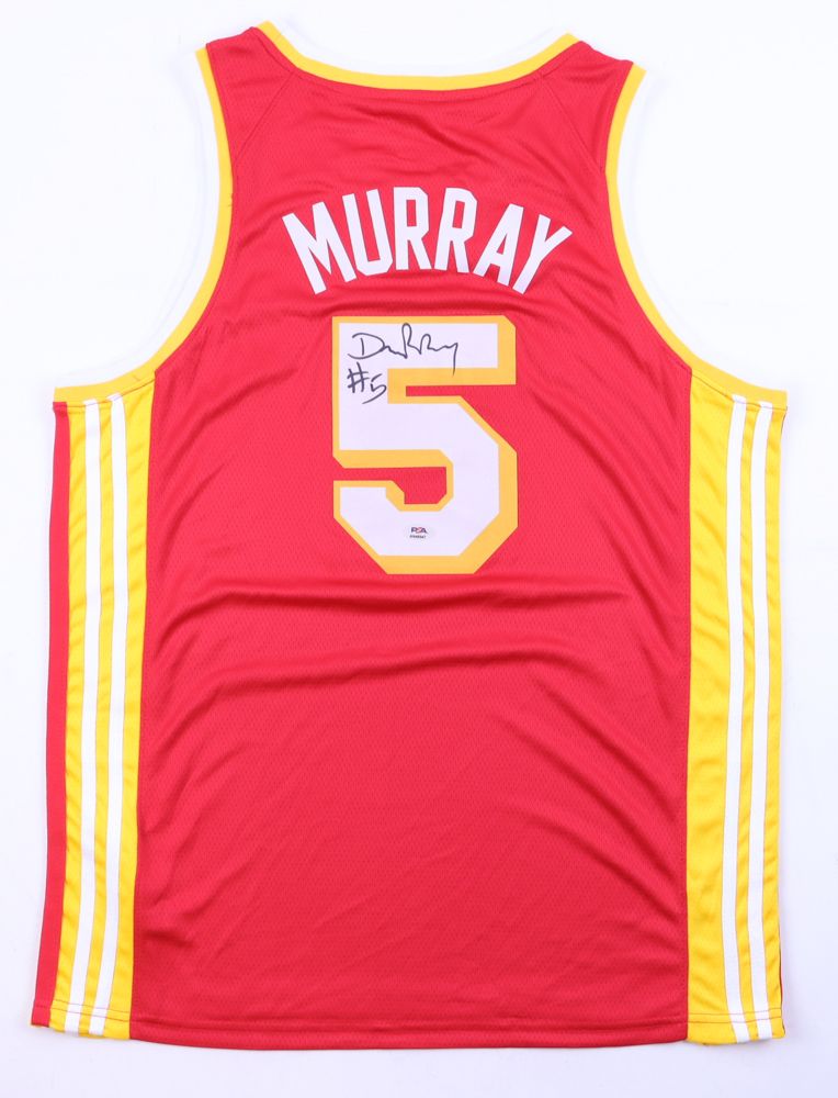 Dejounte Murray Signed Atlanta Hawks Jersey (PSA)