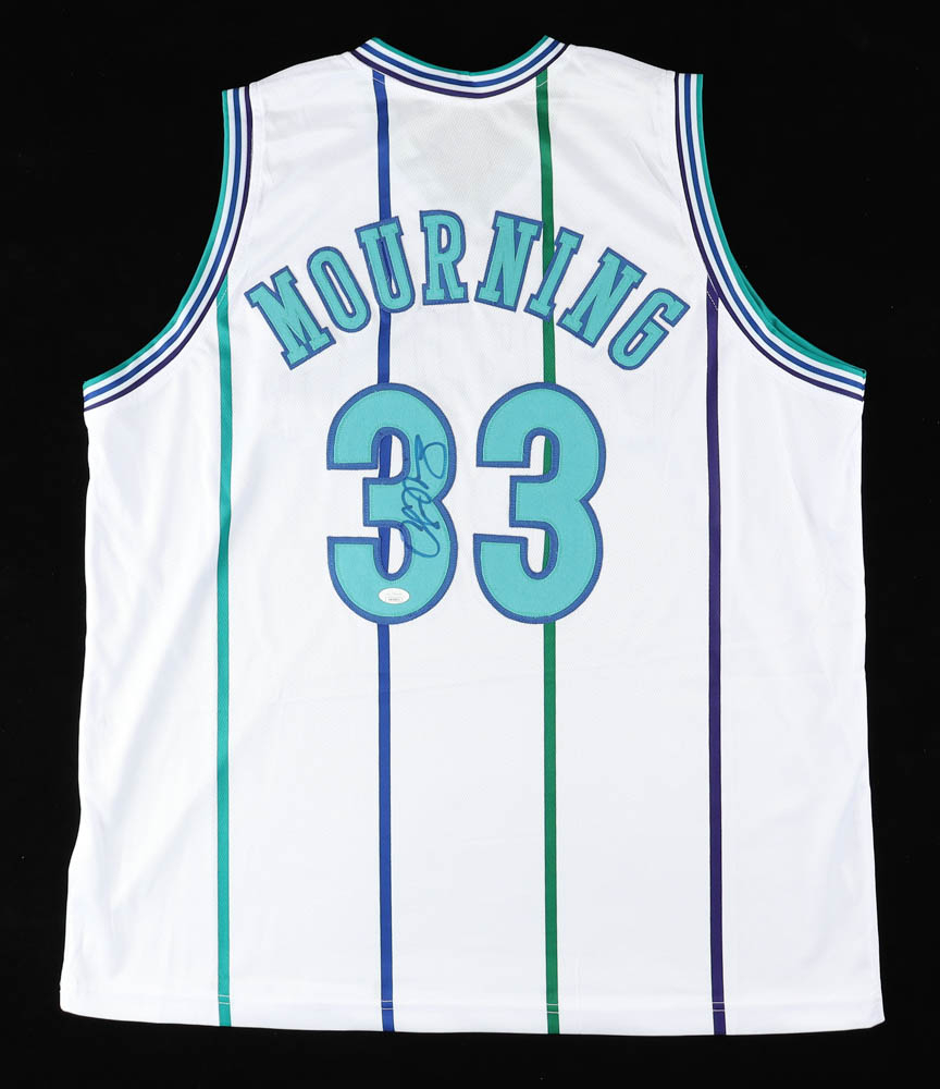 Glen Rice Signed Charlotte Hornets Jersey Inscribed