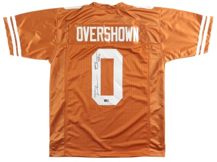 DeMarvion Overshown Signed Texas Longhorns Jersey (TriStar) & DeMarvion Overshown Signed Dallas Cowboys Jersey (TriStar)