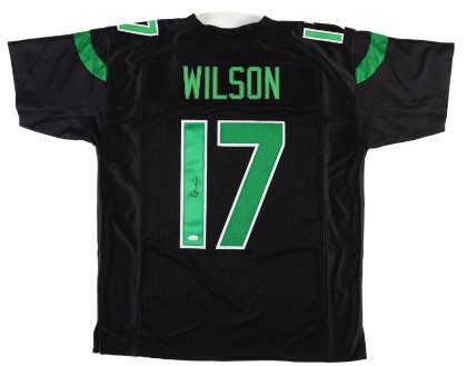 Garrett Wilson Signed New York Jets Jersey (JSA) & Ahmad