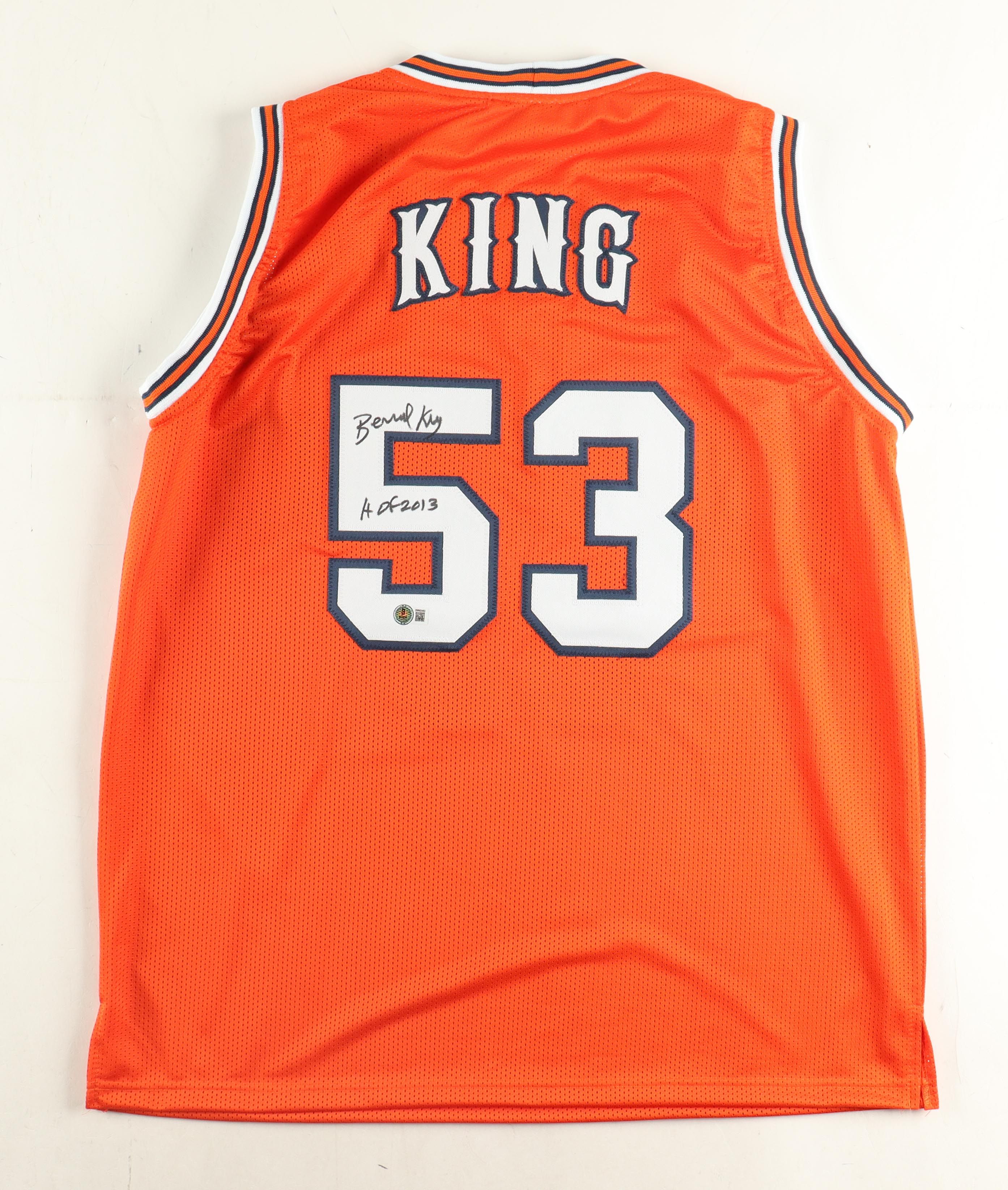 Bernard King Signed Tennessee Vols Jersey Inscribed
