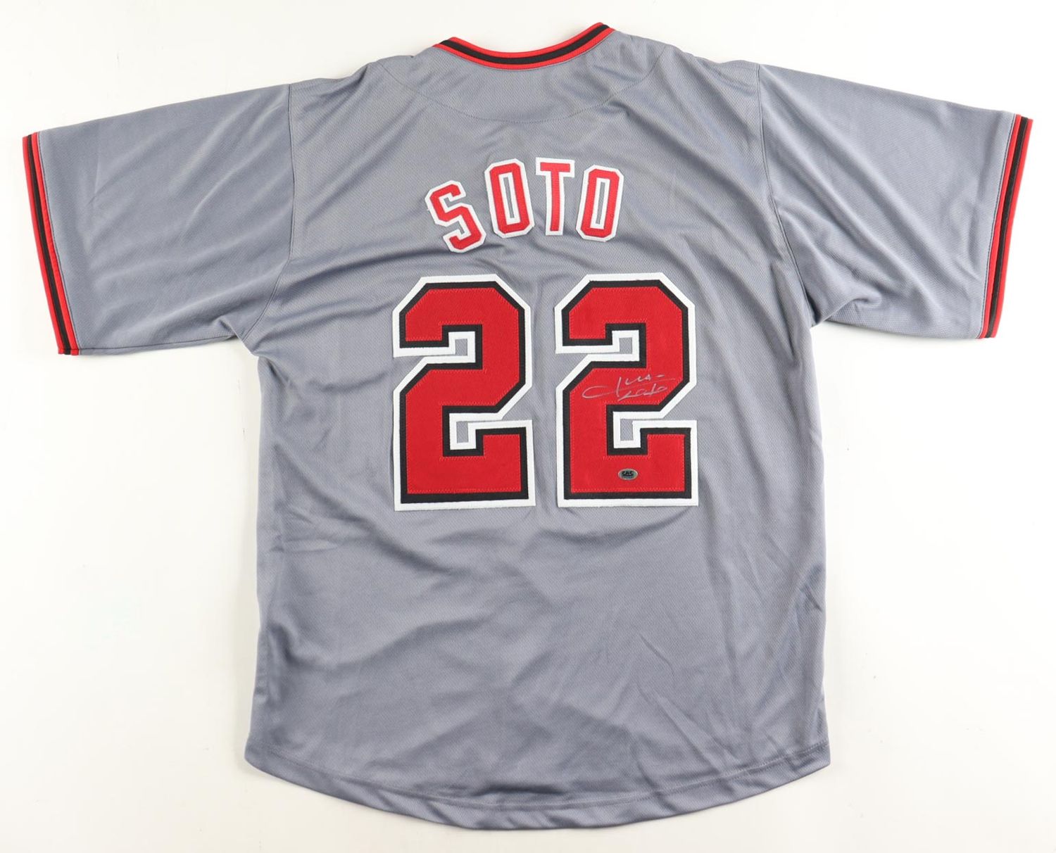 Juan Soto Signed Washington Nationals Jersey (CAS)