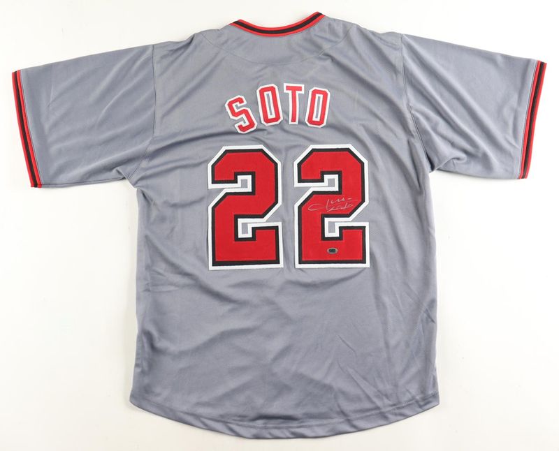 Juan Soto Signed Washington Nationals Jersey (CAS)