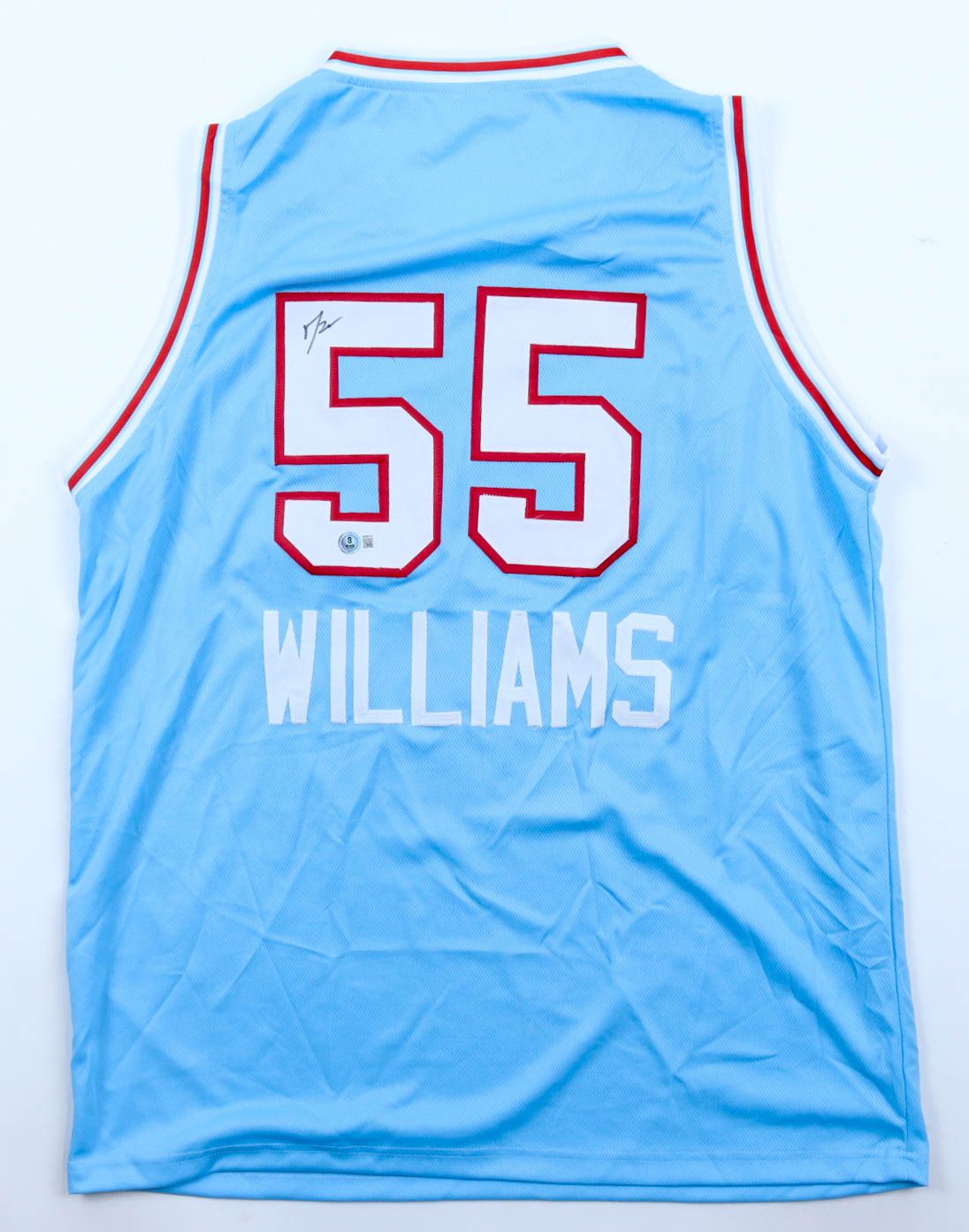 Jason Williams Signed Sacramento Kings Jersey (Beckett)