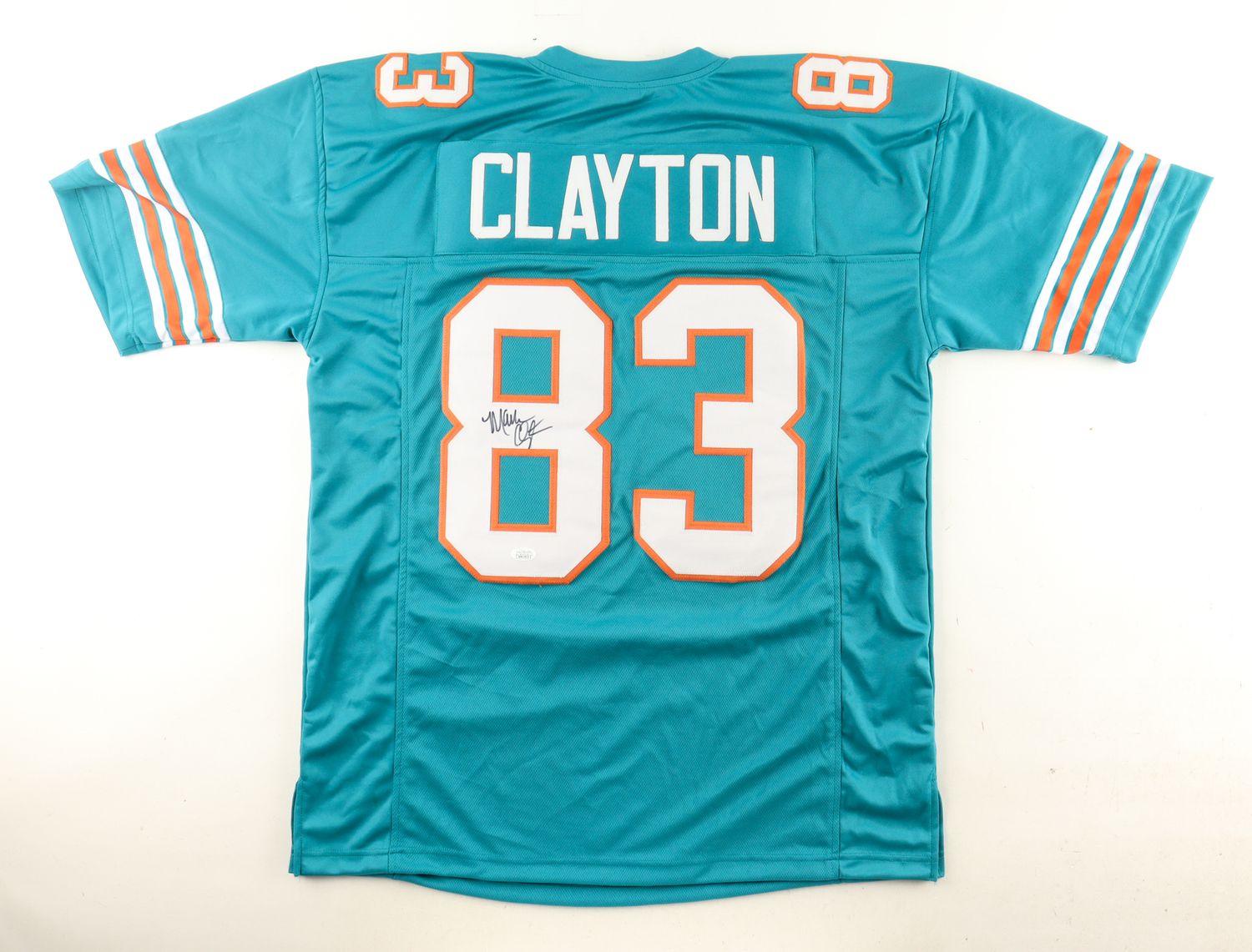 Mark Clayton Signed Miami Dolphins Jersey (JSA)