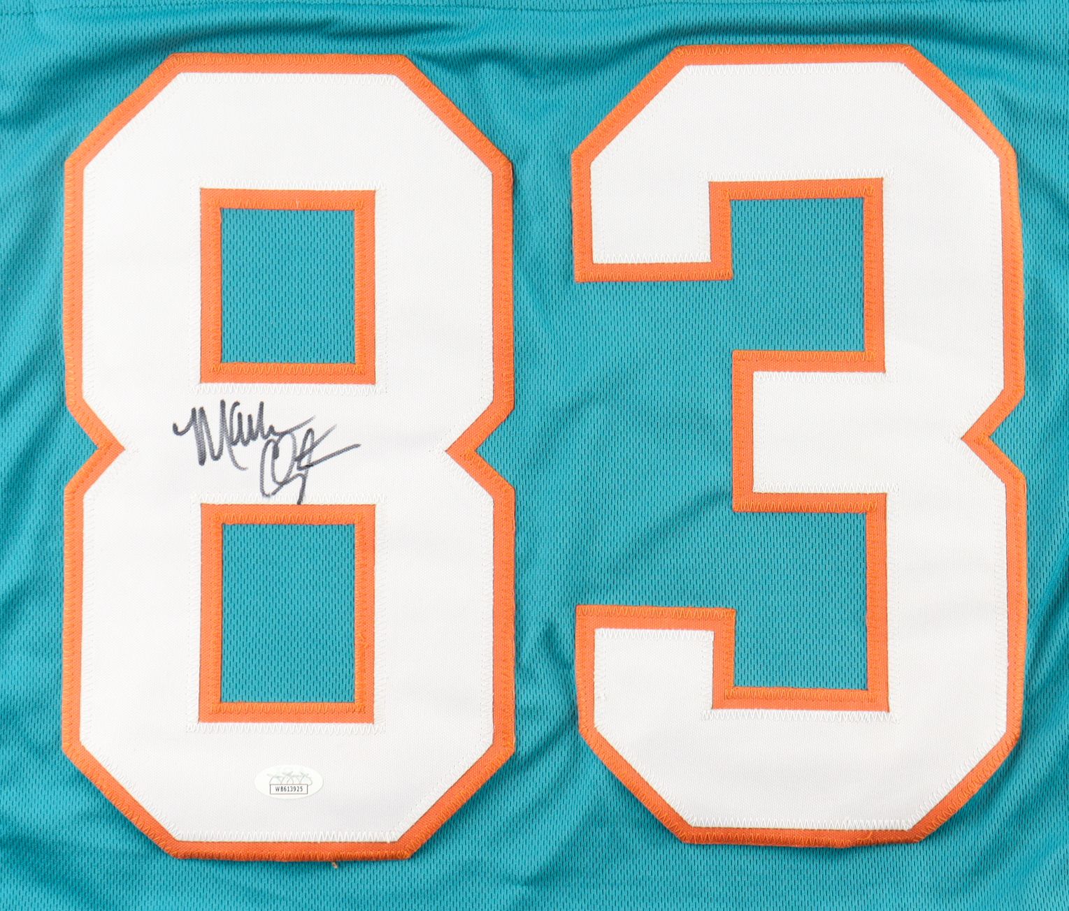 Mark Clayton Signed Miami Dolphins Jersey (JSA)