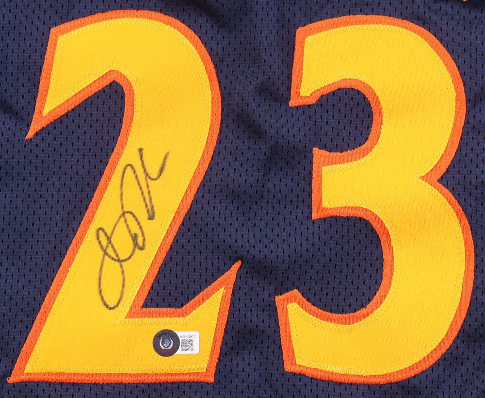 Jason Richardson Signed Golden State Warriors Jersey (Beckett)
