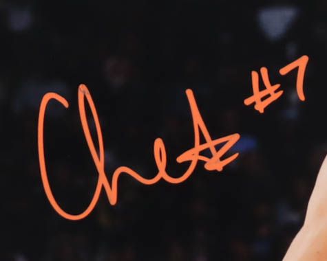 Chet Holmgren Signed Oklahoma City Thunder 16x20 Photo (JSA & Holmgren)