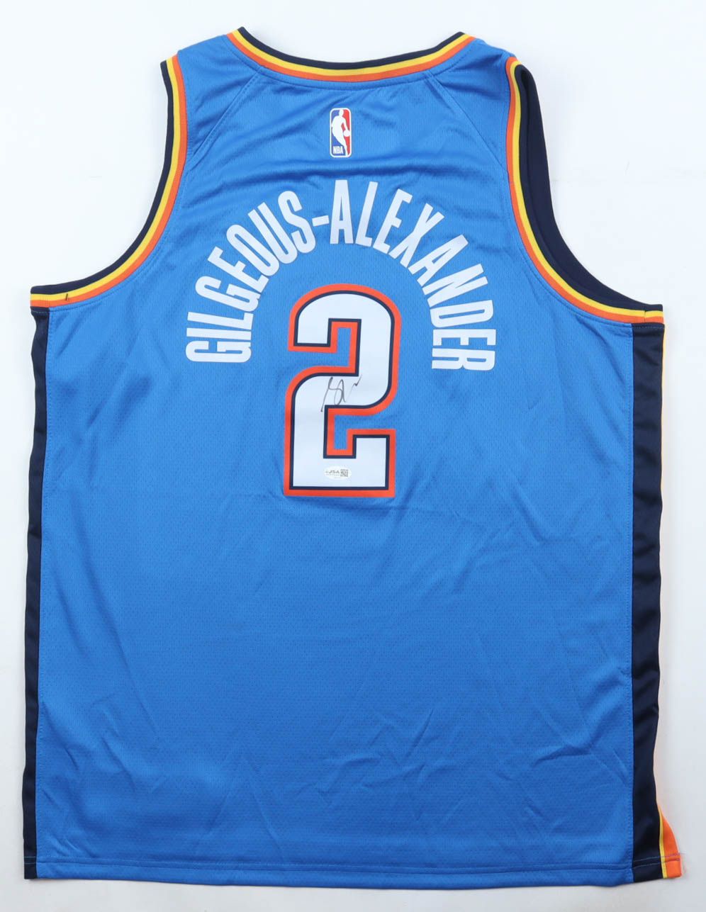 Shai Gilgeous-Alexander Signed Oklahoma City Thunder Nike Authentic Jersey (JSA)