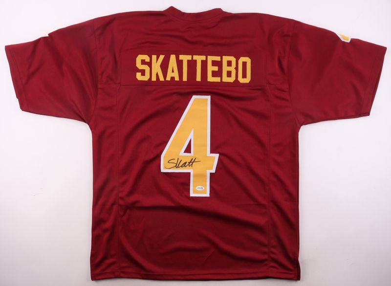 Cam Skattebo Signed Arizona State Sun Devils Jersey (JSA) Cam Skattebo Signed Arizona State Sun Devils Jersey (JSA)