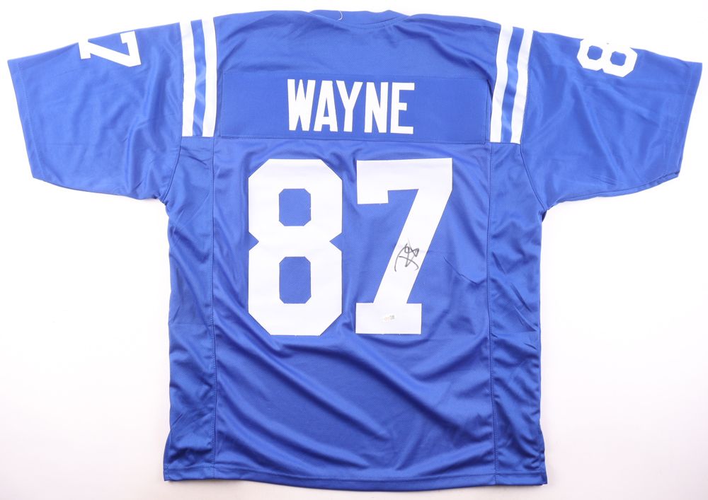 Reggie Wayne Signed Indianapolis Colts Jersey (JSA)
