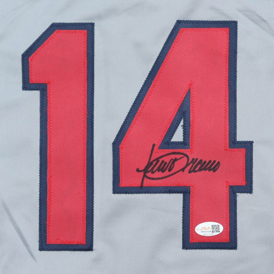 Julio Franco Signed Atlanta Braves Jersey (JSA)